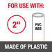 Oatey® 33741 DWV J-Hooks 2" - Edmondson Supply