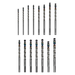 Diablo Tools DMD-S15T 15 pc Metal Demon™ Drill Bits Set for Mild, Hardened and Stainless Steels - Edmondson Supply