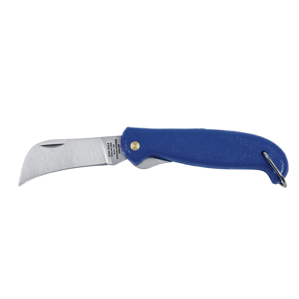 Klein Tools 1550-24 Pocket Knife, 2-3/4-Inch Hawkbill Slitting Blade - Edmondson Supply