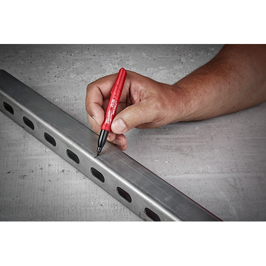 Milwaukee 48-22-3209 INKZALL™ 12PC Fine Point Black Marker - Edmondson Supply