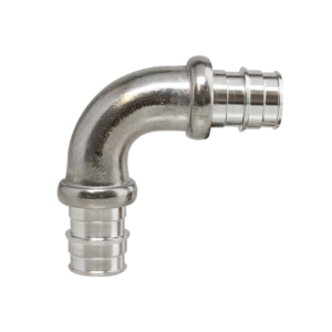 Boshart Stainless Steel Cold Expansion PEX 90° Elbow - Edmondson Supply