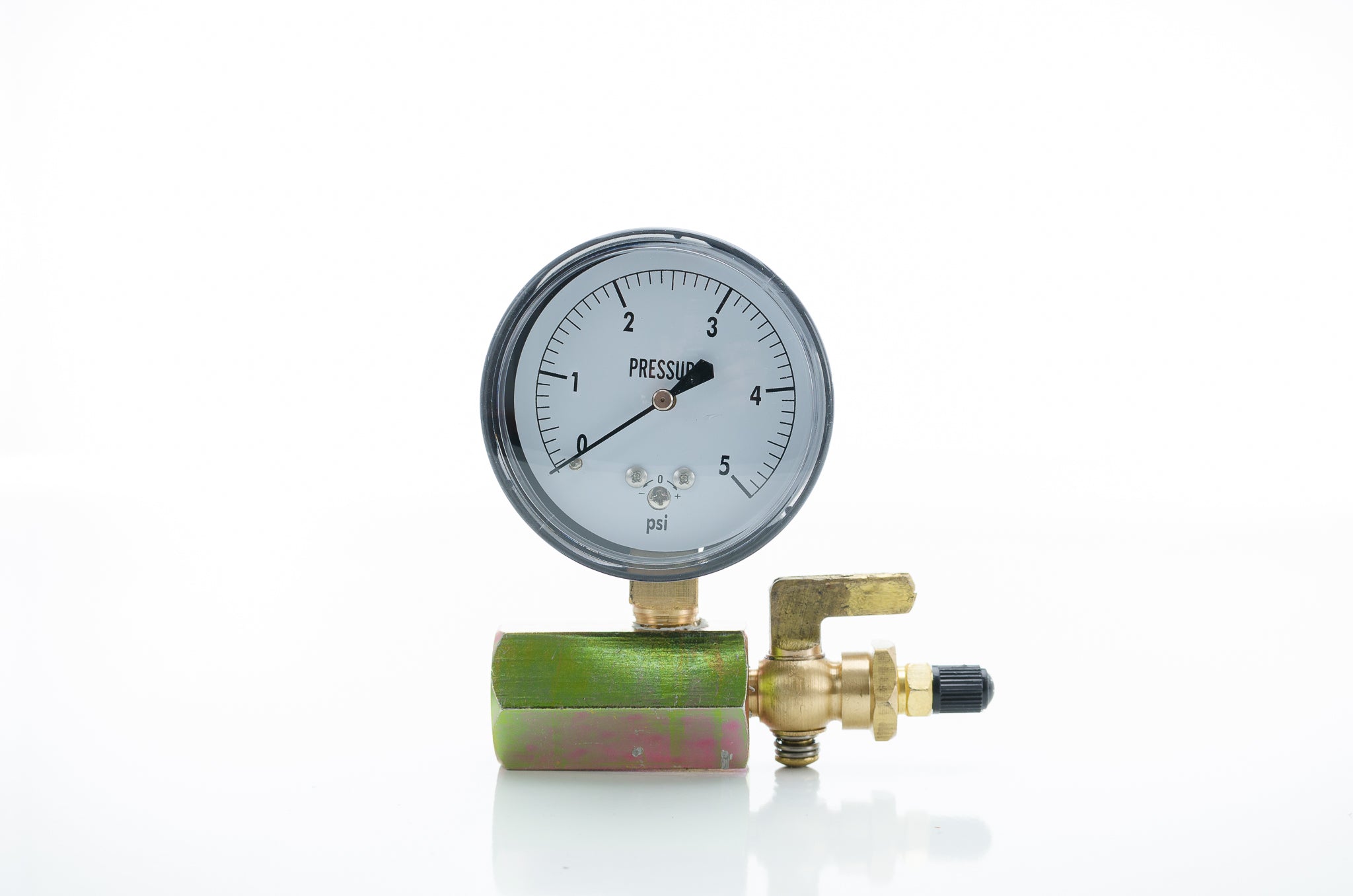 Pasco 1736-T Low Pressure Air Test Gauge Assembly - Edmondson Supply