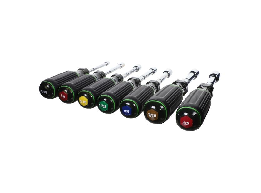 Hilmor 1839065 3" Magnetic Nut Driver 7-Piece Set - Edmondson Supply