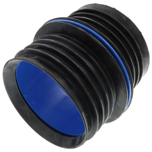 Fernco IC66P Icon Internal Pushfit Coupling, 6" Straight Connection - Edmondson Supply