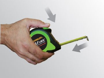 Komelon SL2816 Self-Lock Tape Measure 16 ft. x 3/4 in. - Edmondson Supply
