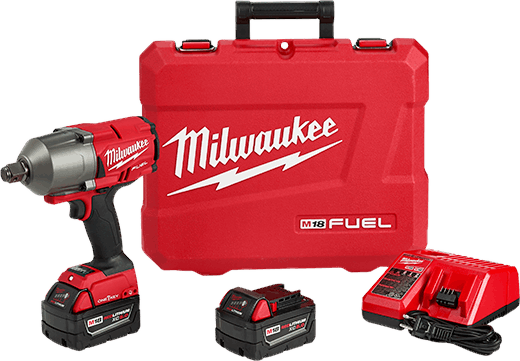 Milwaukee 2864-22 M18 FUEL™ w/ ONE-KEY™ High Torque Impact Wrench 3/4" Friction Ring Kit - Edmondson Supply