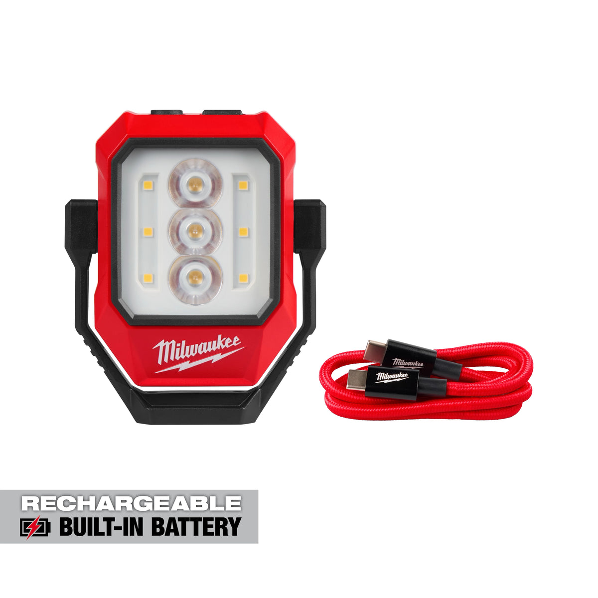 Milwaukee 2015R Rechargeable Pivoting Task Light w/ Spot Mode - Edmondson Supply