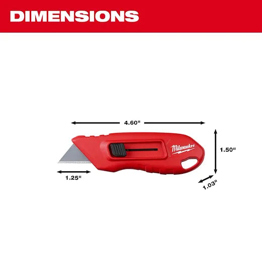 Milwaukee 48-22-1516 Compact Side Slide Utility Knife - Edmondson Supply