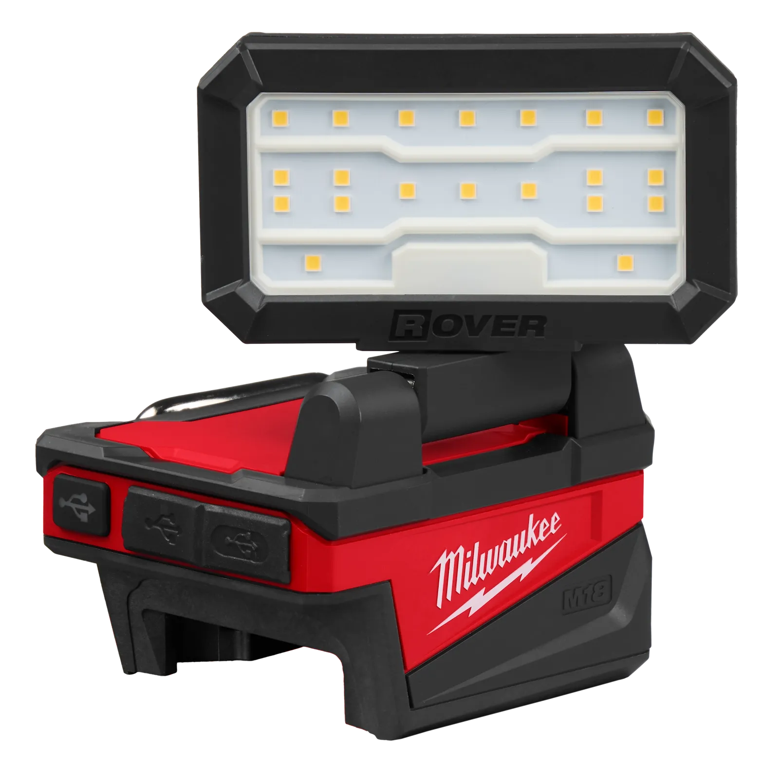 Milwaukee 2359-20 M18™ ROVER™ Compact Folding Flood Light w/ USB Charging - Edmondson Supply
