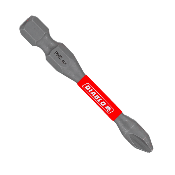 Diablo Tools DPH22P5 2" #2 Phillips Drive Bit - 5 Pack - Edmondson Supply