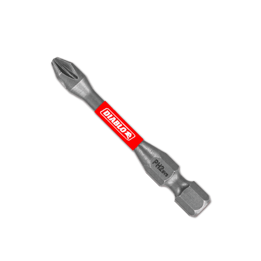 Diablo Tools DPH22P2 2" #2 Phillips Drive Bit - 2 Pack - Edmondson Supply