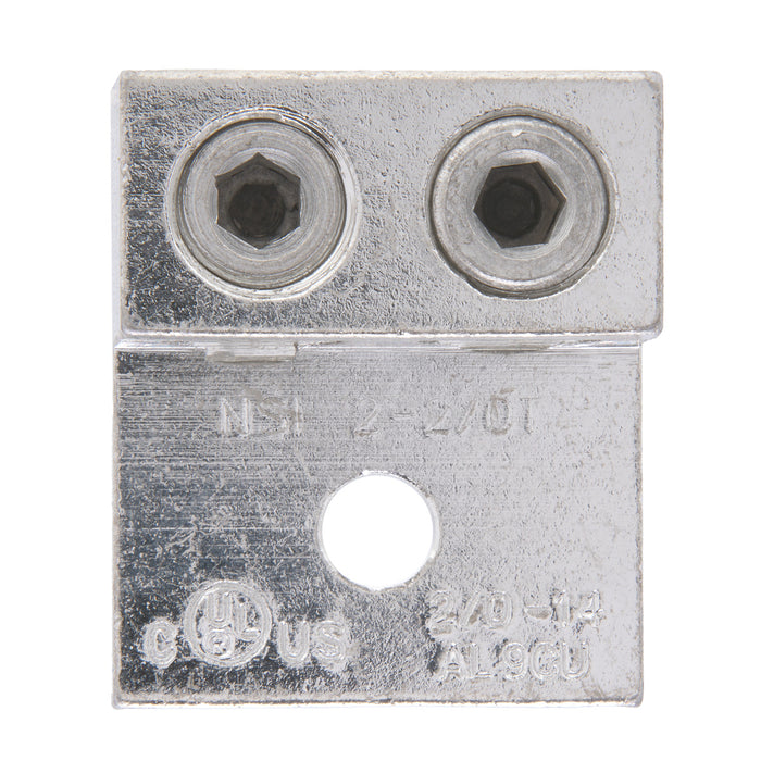 NSI 2-2/0T Dual Rated Mechanical Lug, 2/0 – 14 AWG
