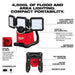 Milwaukee 2368-20 M18™ ROVER™ Dual Power Triple-Panel Flood & Area Light - Edmondson Supply