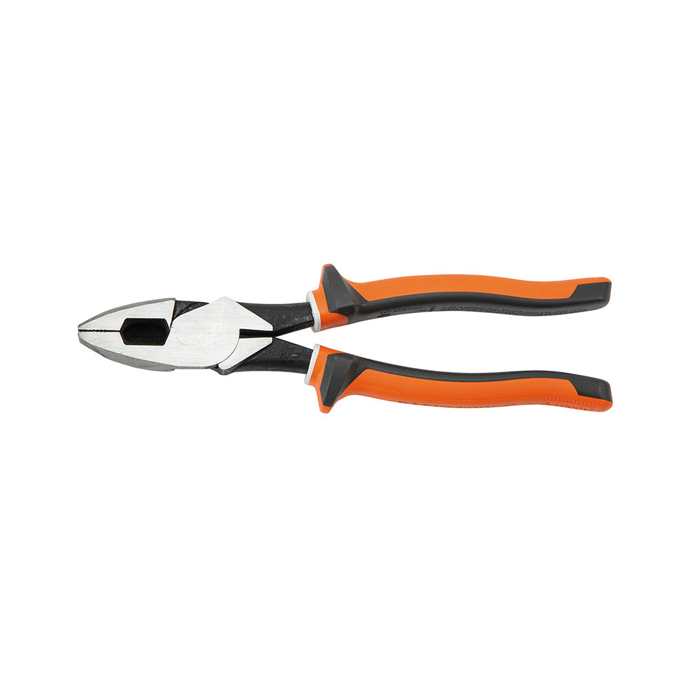 Klein Tools 2138NEEINS Insulated Pliers, Slim Handle Side Cutters, 8-Inch - Edmondson Supply