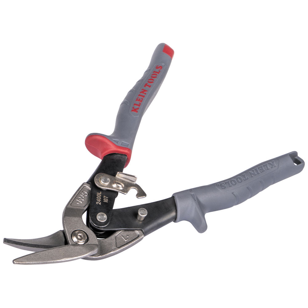 Klein Tools 2400L Offset Left-Cutting Aviation Snips - Edmondson Supply