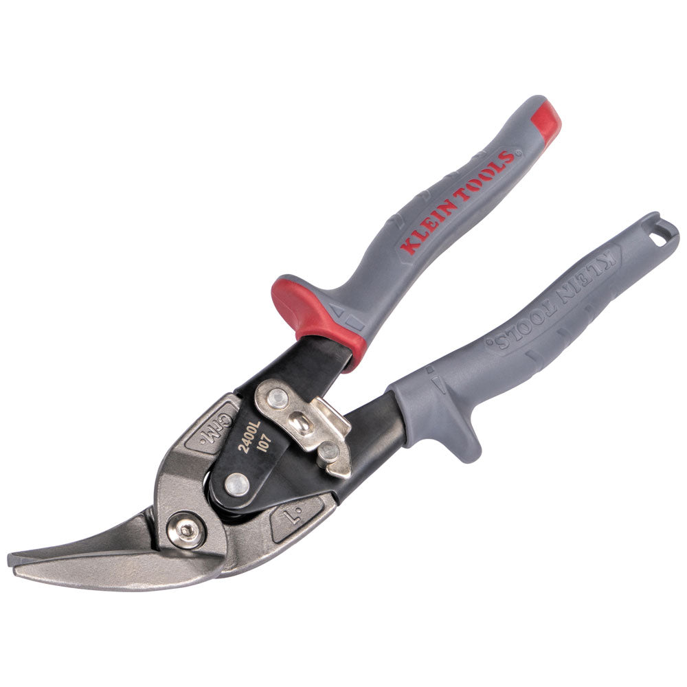 Klein Tools 2400L Offset Left-Cutting Aviation Snips - Edmondson Supply