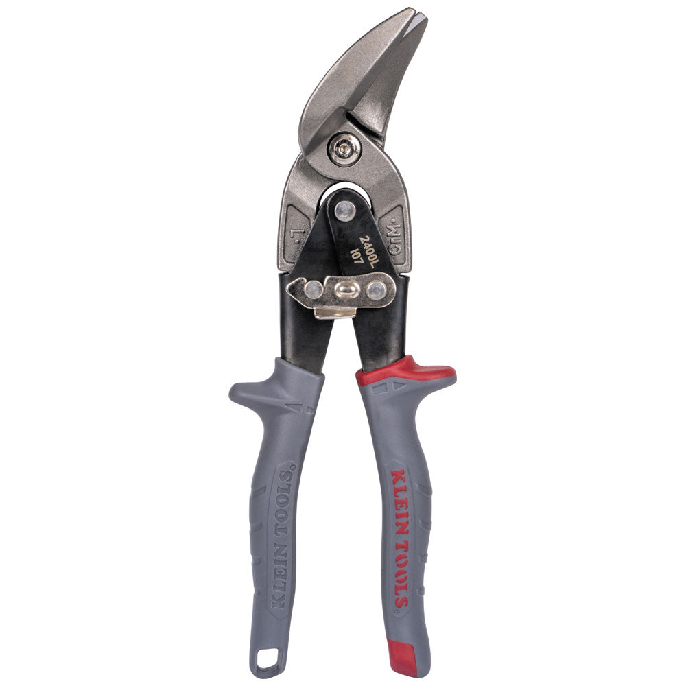 Klein Tools 2400L Offset Left-Cutting Aviation Snips - Edmondson Supply