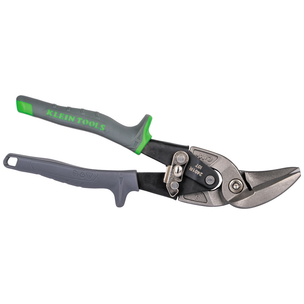 Klein Tools 2401R Offset Right-Cutting Aviation Snips - Edmondson Supply