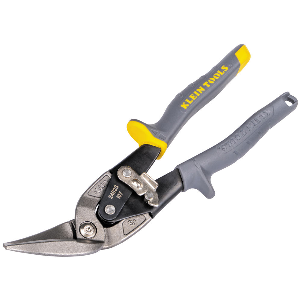 Klein Tools 2402S Offset Straight-Cutting Aviation Snips - Edmondson Supply