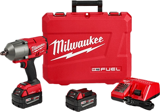 Milwaukee 2863-22 M18 FUEL™ w/ ONE-KEY™ High Torque Impact Wrench 1/2" Friction Ring Kit - Edmondson Supply