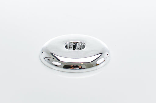 Pasco 2873 1/2" CTS Spit Plastic Floor & Ceiling Plate, Chrome Plated - Edmondson Supply