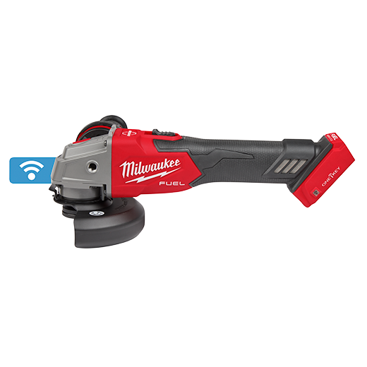 Milwaukee 2883-20 M18 FUEL™ 4-1/2" / 5" Braking Grinder w/ ONE-KEY™ Slide Switch, Lock-On - Edmondson Supply