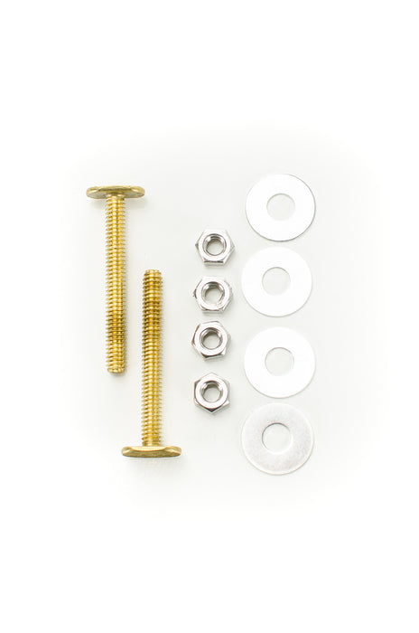 Pasco 28 1/4" x 2-1/4" Closet Bolt Set, Double Nut/Double Washer - Edmondson Supply