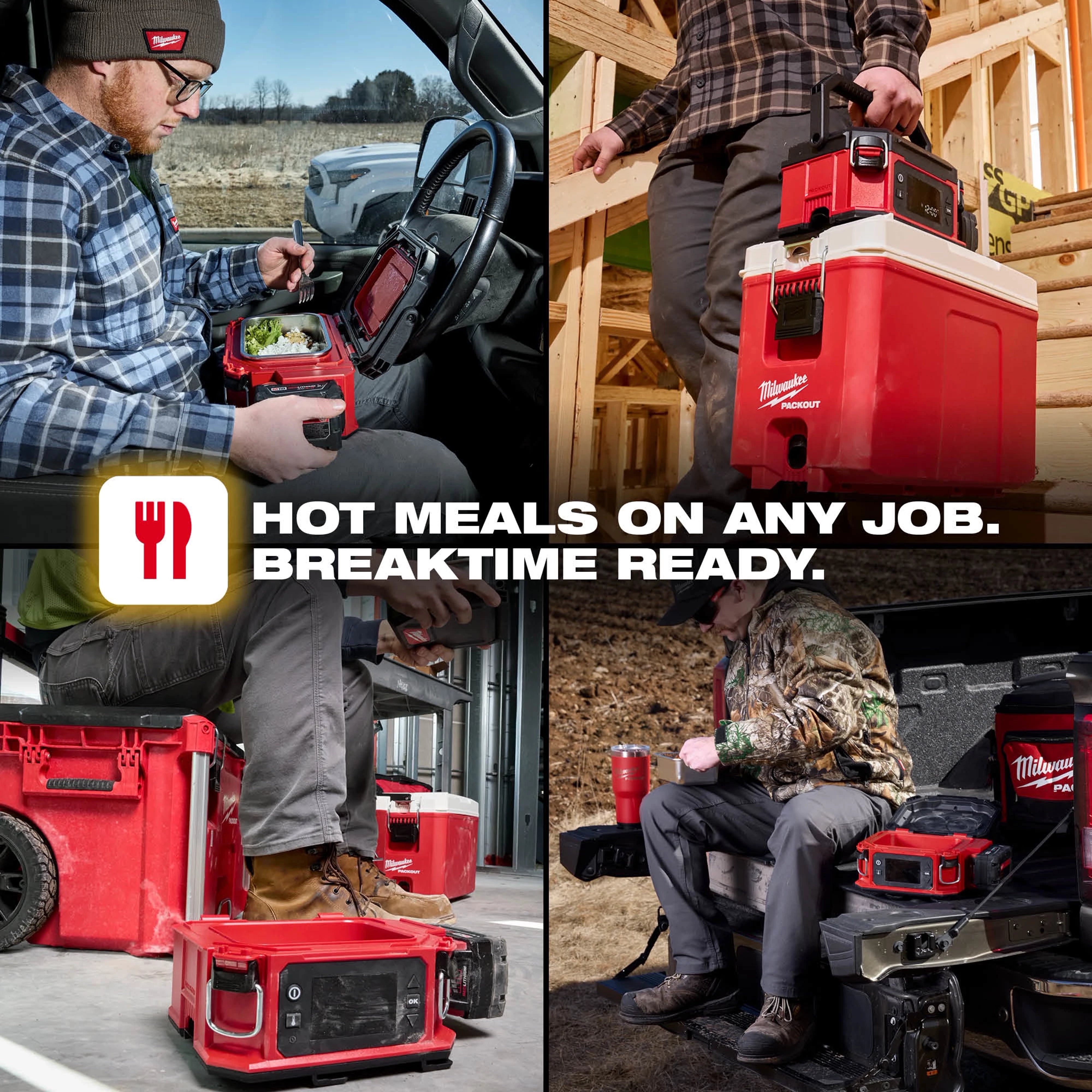 Milwaukee 0811-20 M18™ Jobsite Lunch Warmer - Edmondson Supply