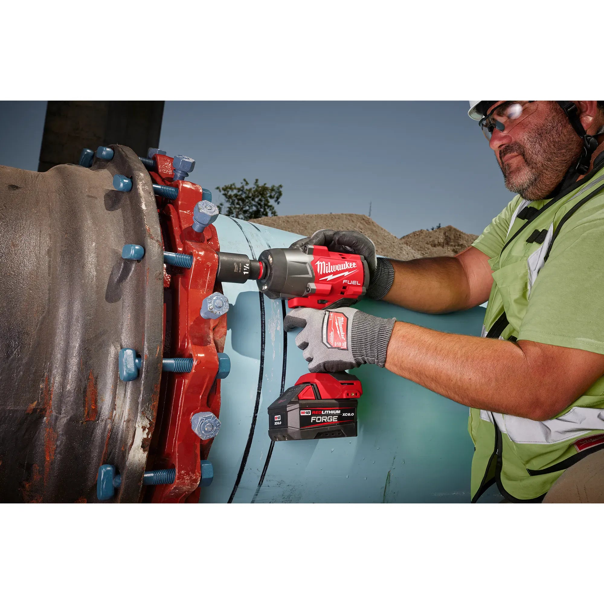 Milwaukee 2967-20 M18 FUEL™ 1/2" High Torque Impact Wrench w/ Friction Ring (TOOL ONLY) - Edmondson Supply