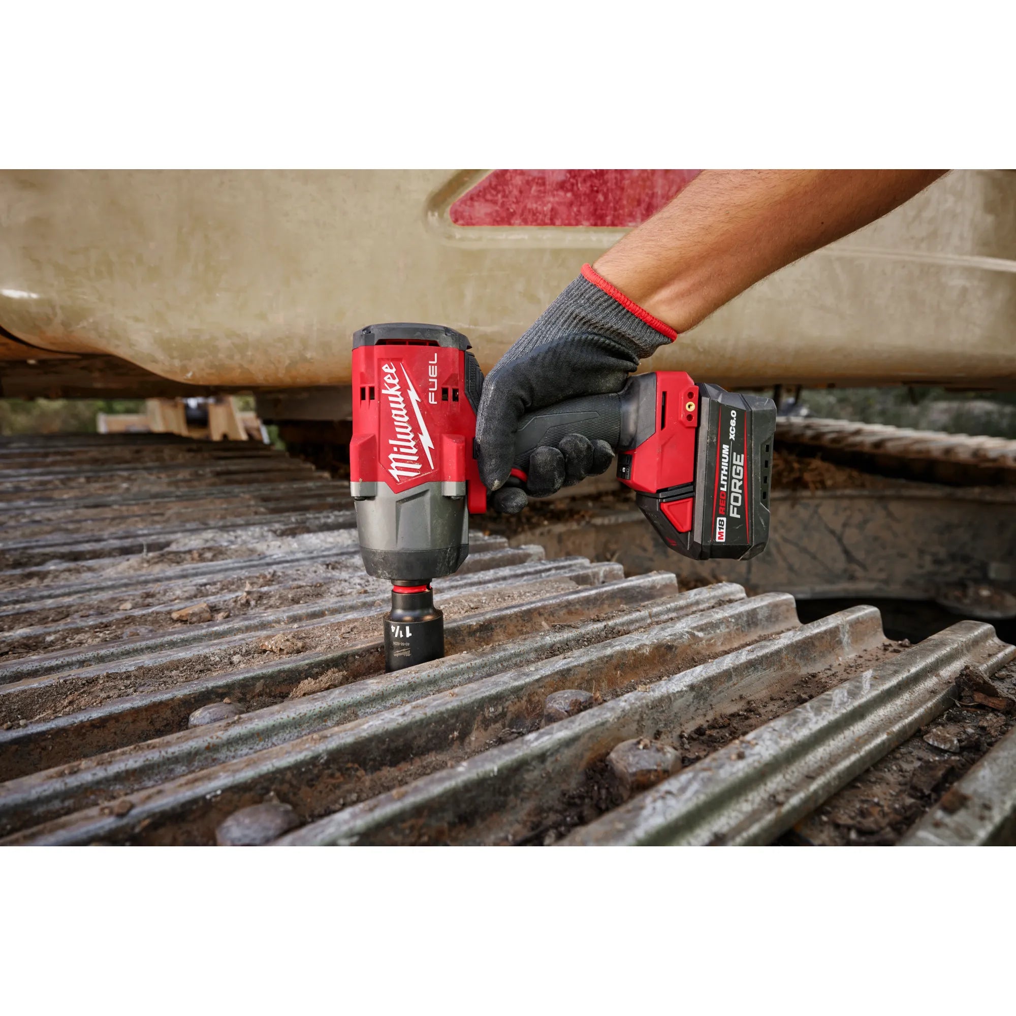 Milwaukee 2967-20 M18 FUEL™ 1/2" High Torque Impact Wrench w/ Friction Ring (TOOL ONLY) - Edmondson Supply