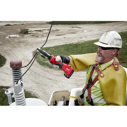 Milwaukee 2978-22BG M18™ FORCE LOGIC™ 6T Linear Utility Crimper Kit w/ BG-D3 Jaw - Edmondson Supply
