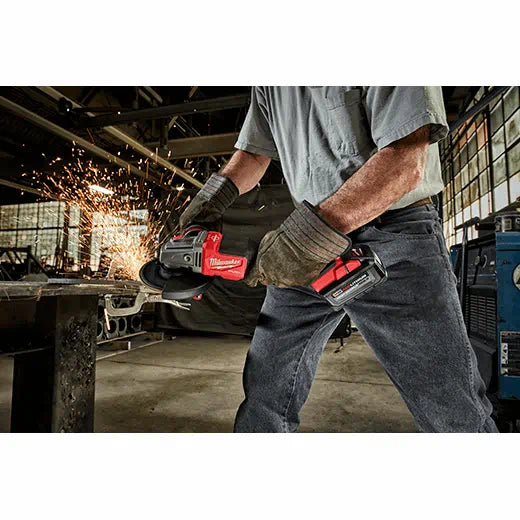 Milwaukee 2980-22 M18 FUEL™ 4-1/2” - 6” Braking Grinder Kit, Paddle Switch No-Lock - Edmondson Supply