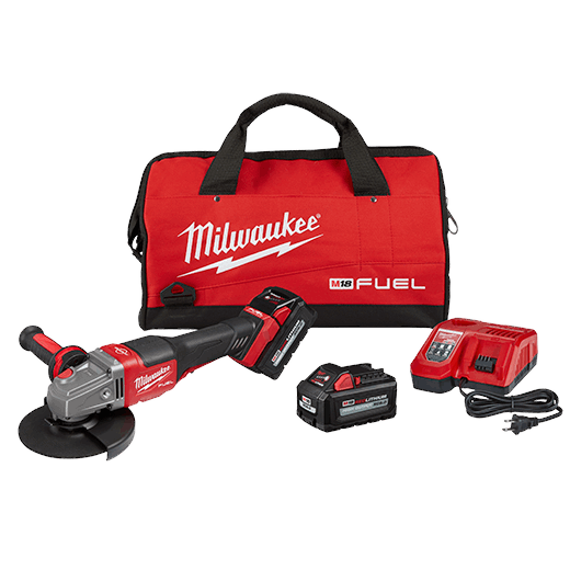 Milwaukee 2980-22 M18 FUEL™ 4-1/2” - 6” Braking Grinder Kit, Paddle Switch No-Lock - Edmondson Supply
