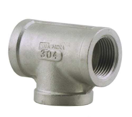 Boshart SSH304T 304 Stainless Steel Tee, Class 150, Heavy