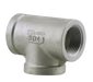 Boshart SSH304T 304 Stainless Steel Tee, Class 150, Heavy