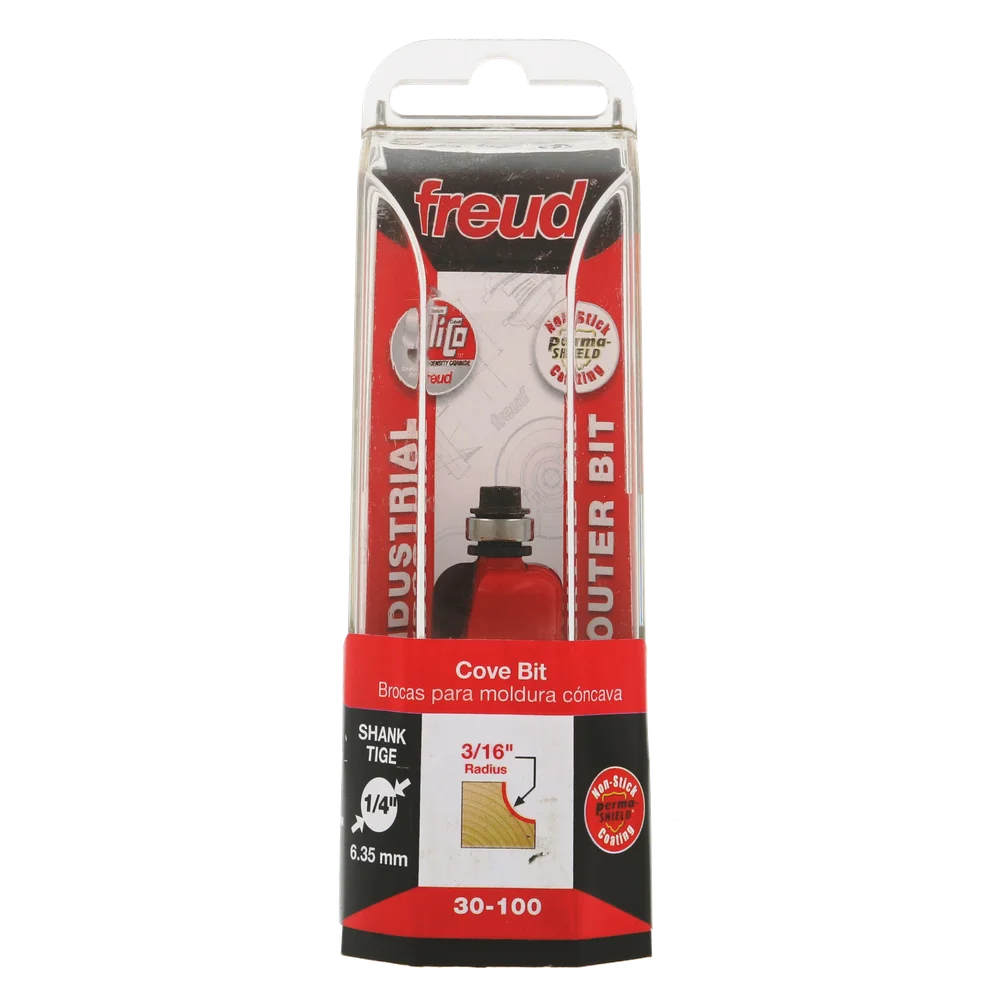 Freud 30-100 3/16" Radius Cove Bit - Edmondson Supply