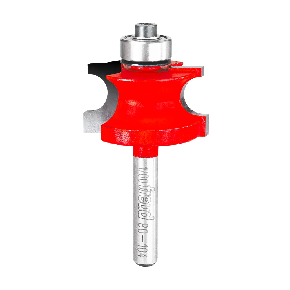 Freud 80-104 3/16" Radius Traditional Beading Bit (Shank Diameter: 1/4") - Edmondson Supply