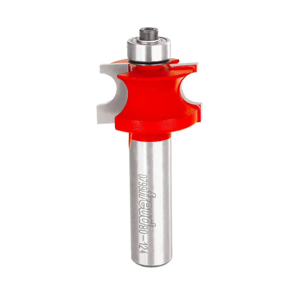Freud 80-124 3/16" Radius Traditional Beading Bit (Shank Diameter: 1/2") - Edmondson Supply