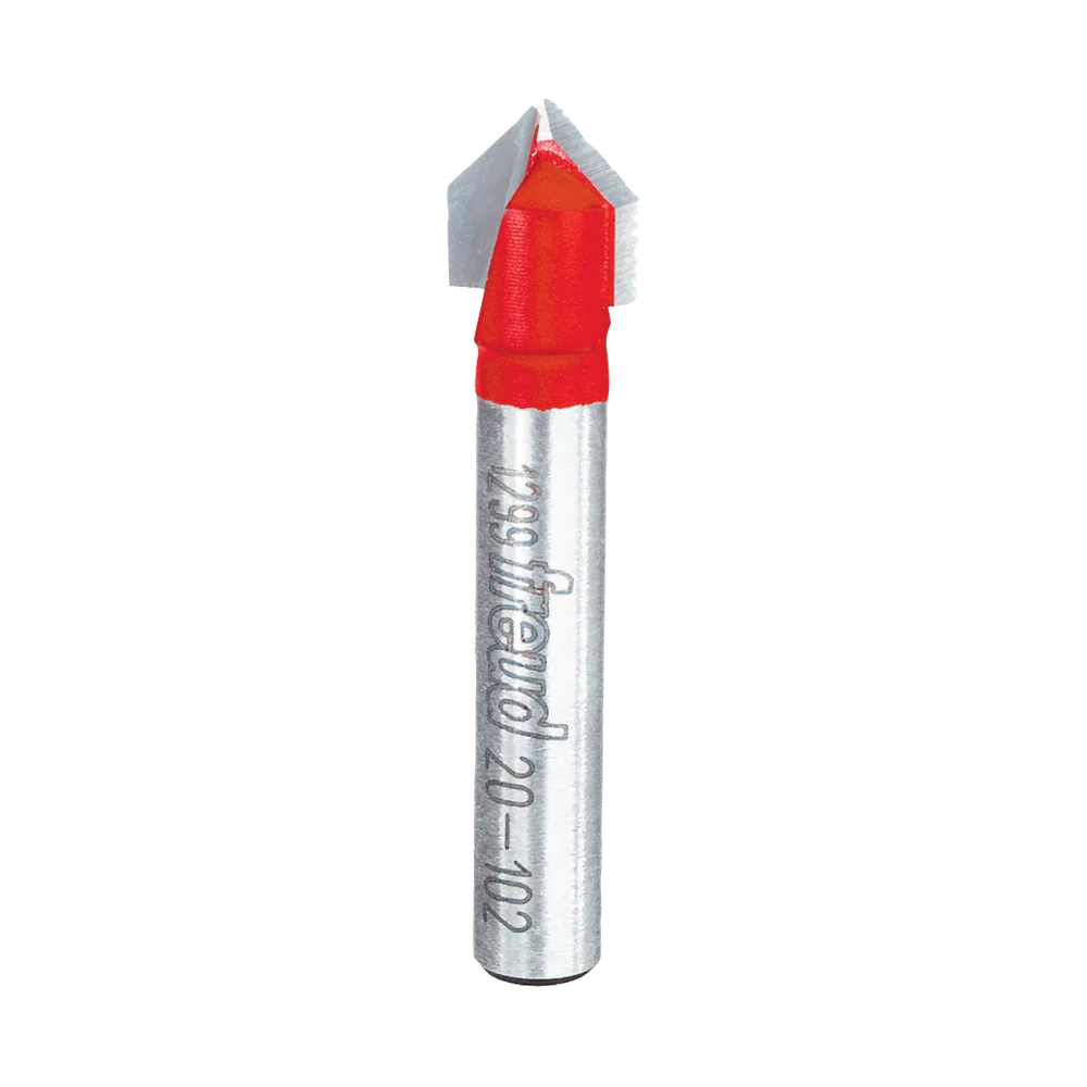 Freud 20-102 3/8" 90° V Grooving Bit - Edmondson Supply