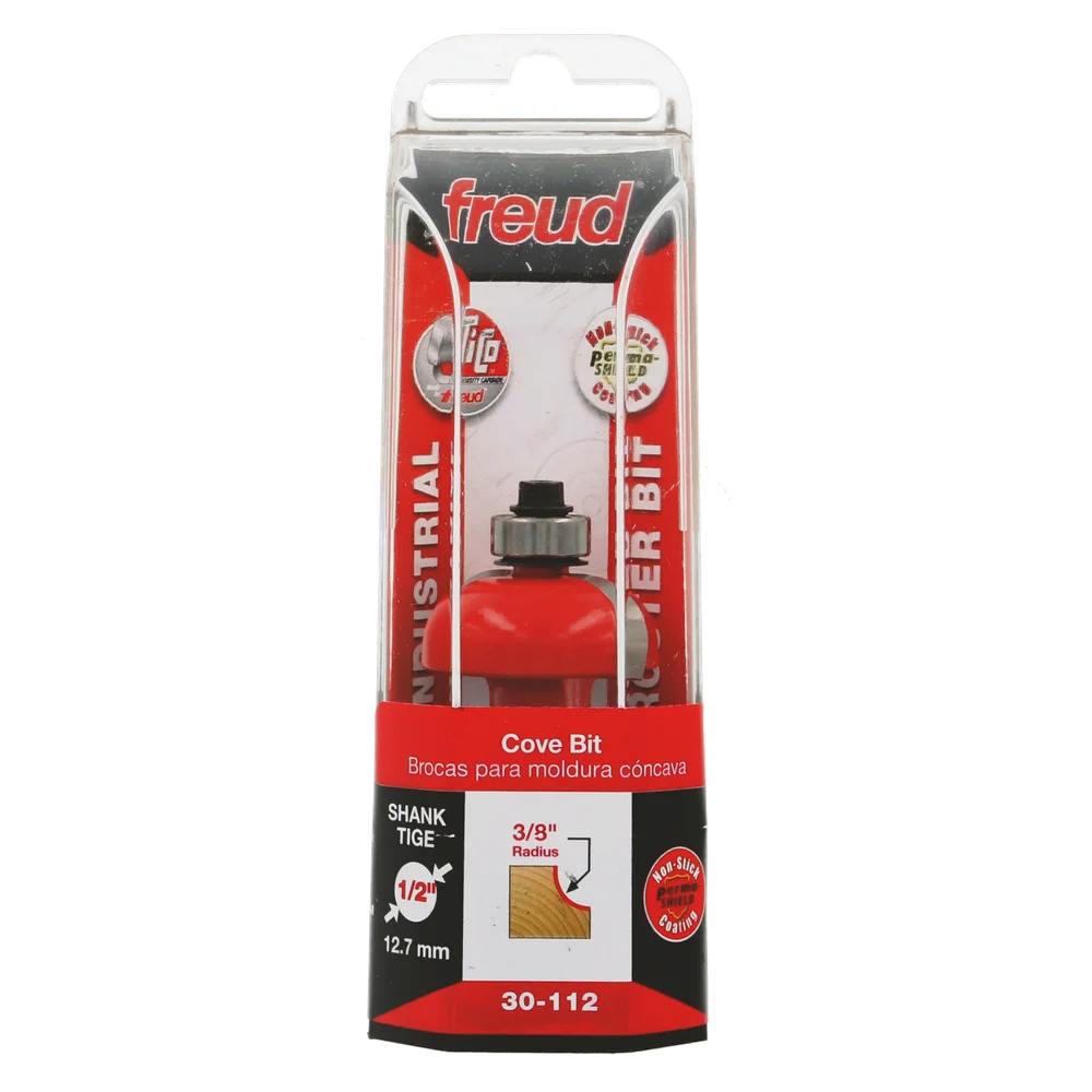 Freud 30-112 3/8" Radius Cove Bit - Edmondson Supply