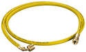 Yellow Jacket 30260 Yellow PLUS II™ Hose, 60″ ¼” LH to ¼” RH, 45° Fitting - A2L Compatible - Edmondson Supply