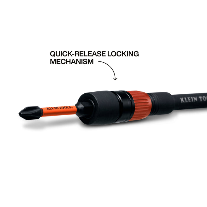 Klein Tools 31089 12-Inch Dual-Lock Impact Extension - Edmondson Supply