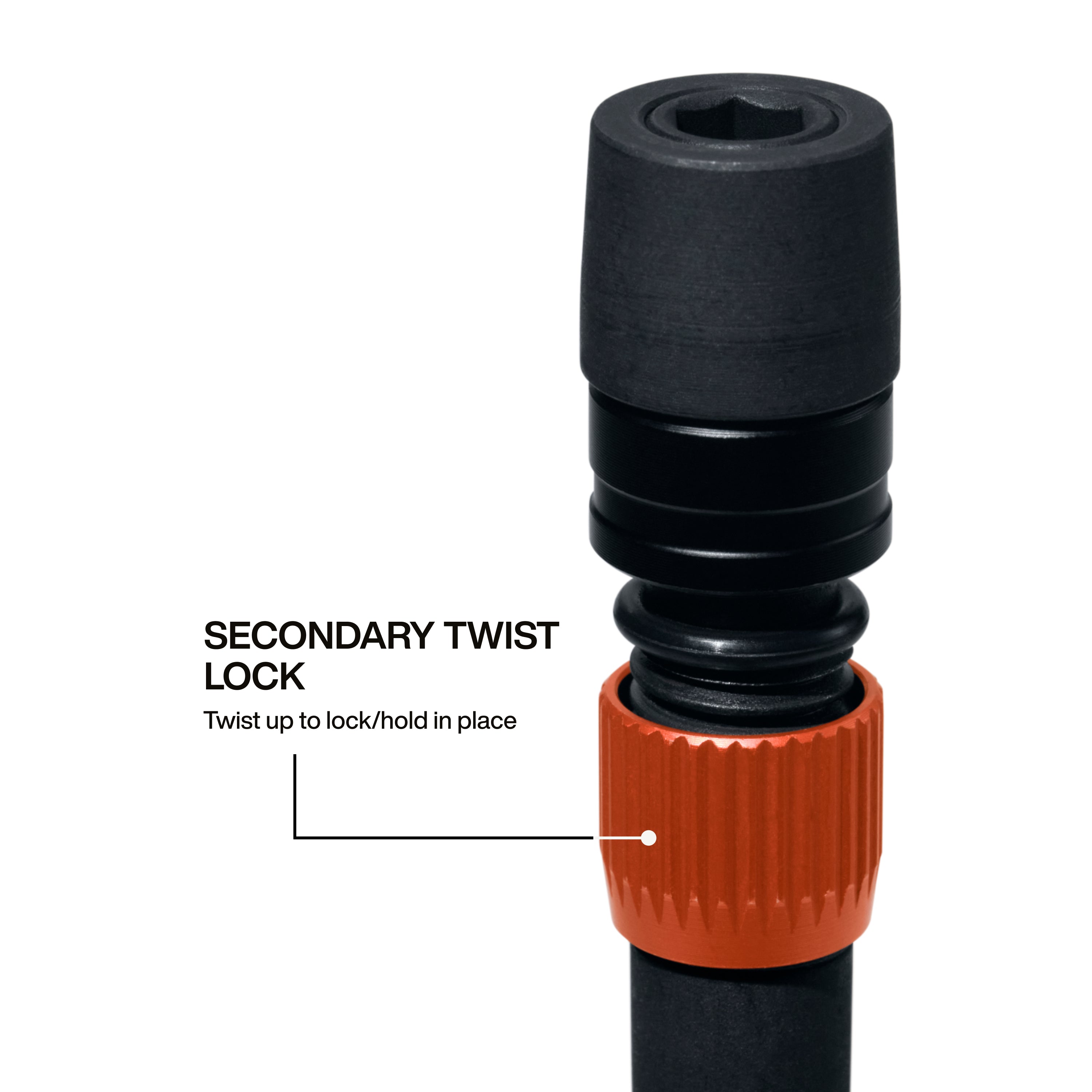 Klein Tools 31089 12-Inch Dual-Lock Impact Extension - Edmondson Supply