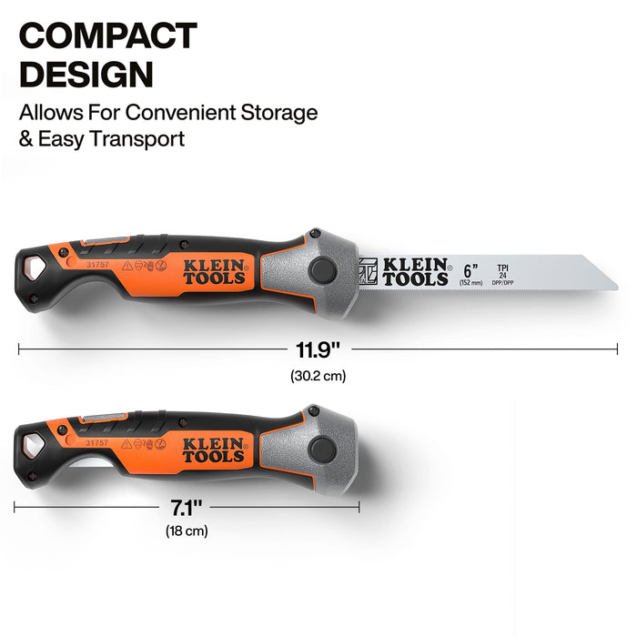 Klein Tools 31757 Folding Multi-Purpose Jab Saw - Edmondson Supply