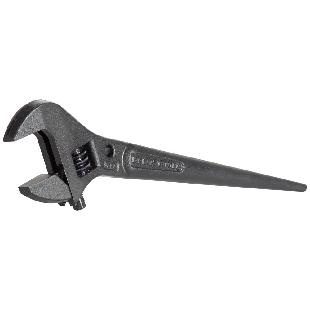 Klein Tools 3227 Adjustable Spud Wrench, 10-Inch, 1-7/16-Inch, Tether Hole - Edmondson Supply