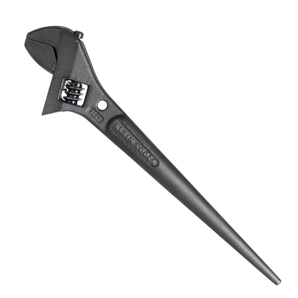 Klein Tools 3227 Adjustable Spud Wrench, 10-Inch, 1-7/16-Inch, Tether Hole - Edmondson Supply