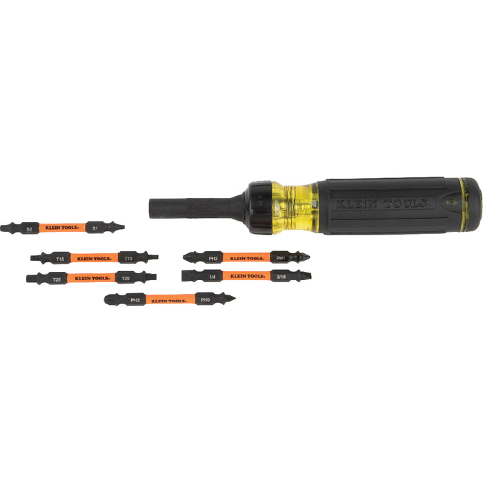 Klein Tools 32313HD 13-in-1 Ratcheting Impact Rated Screwdriver - Edmondson Supply