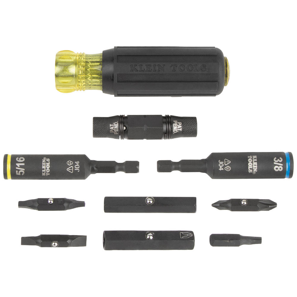 Klein Tools 32501HD KNECT™ Impact-Rated Multi-Bit Screwdriver / Nut Driver Set, 46-Piece - Edmondson Supply