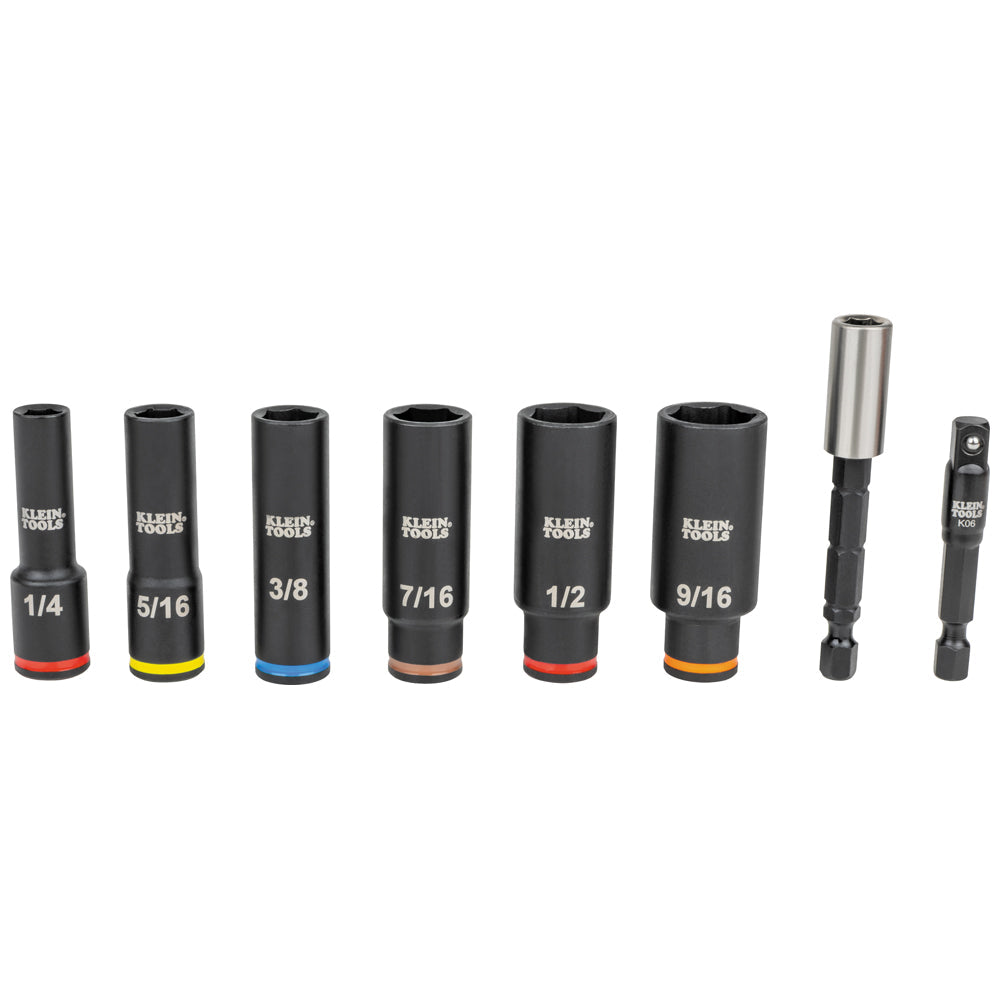 Klein Tools 32502HD KNECT™ Impact-Rated Screwdriver and Socket Set with Case, 41-Piece - Edmondson Supply