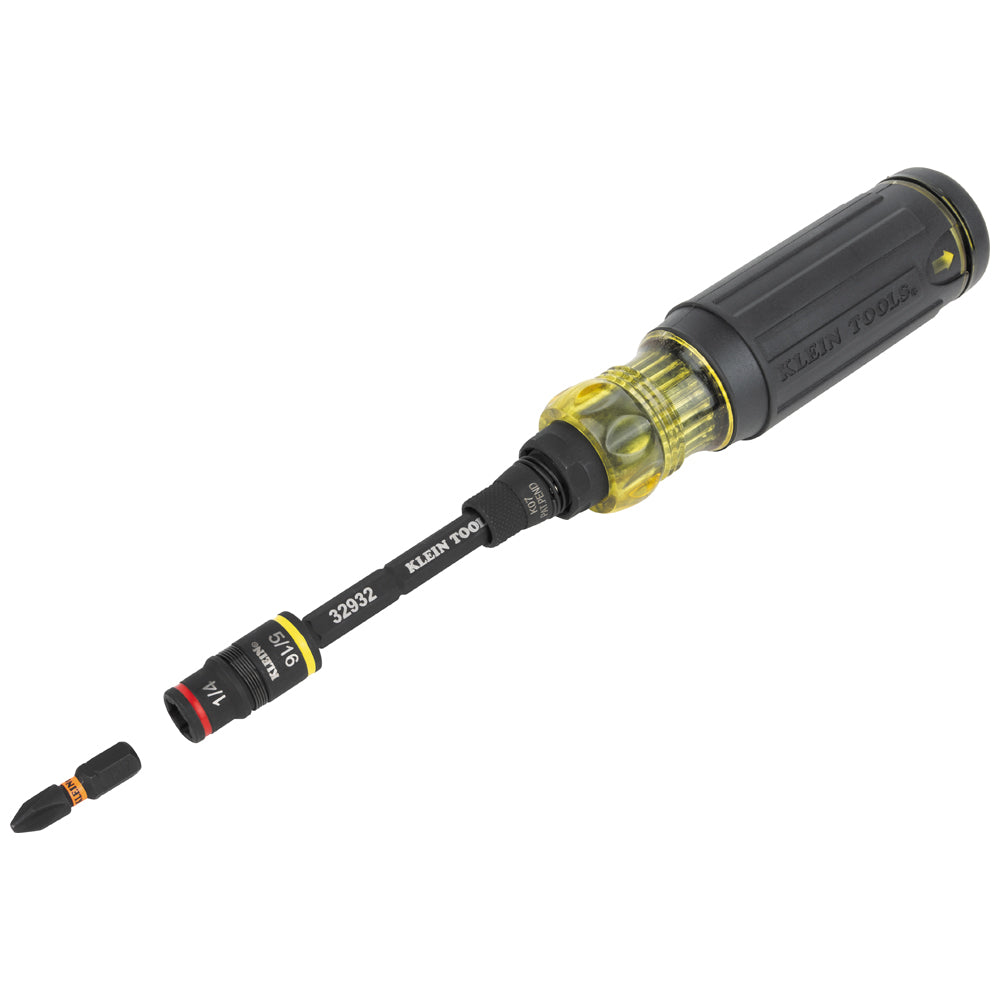 Klein Tools 32516HD KNECT™ 16-in-1 Impact Rated Hybrid Screwdriver / Nut Driver - Edmondson Supply